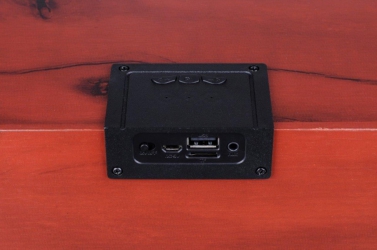 Drewniany głośnik bluetooth AMBIENT FM USB AUX microSD 