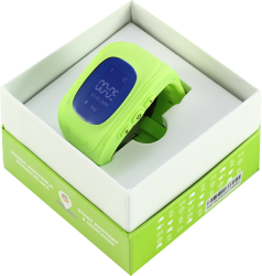 Zestaw dla dzieci zegarek smartwatch ART zielony + słuchawki nauszne Setty Wolfy