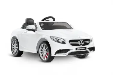 Samochód auto na akumulator Caretero Toyz Mercedes-Benz S63 AMG akumulatorowiec + pilot zdalnego sterowania - biały
