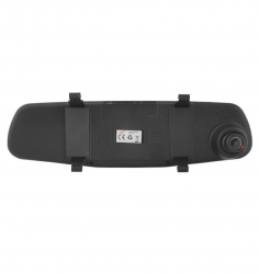 Wideorejestrator rejestrator samochodowy DVR w lusterku LTC Full HD LCD 4.3&quot; + kamera cofania
