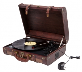 Gramofon walizkowy Camry CR 1149 33/45/78 RPM zasilacz