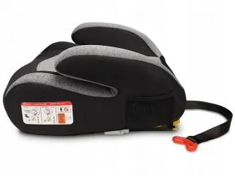 Podstawka - fotelik samochodowy Lionelo LUUK FIX szary 22-36 kg ISOFIX