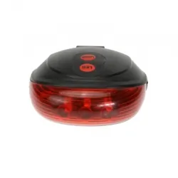 Lampka rowerowa LTC LED tylna z laserem