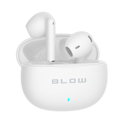Słuchawki bezprzewodowe douszne BLOW Earbuds ENC WHITE