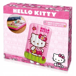 Nadmuchiwany materac łóżko dziecięce Hello Kitty Intex 88cm x 157cm x 18cm