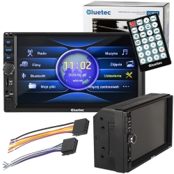 Radio samochodowe BLUETEC BC9000 2DIN 7&quot; Bluetooth MP5 AUX  microSD USB pilot