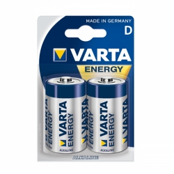 Baterie alkaliczne VARTA R20 Typ D Energy 2szt