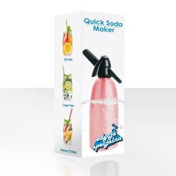 Saturator syfon do wody QUICK SODA SA-01 miętowy 1L - special edition