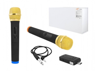 Zestaw mikrofonów bezprzewodowych LTC MIC03 2x mikrofon