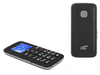 Telefon komórkowy dla seniora BT LTC MOB10 czarny SOS aparat