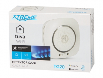 Detektor czujnik gazu XTREME TG20 230V WiFi
