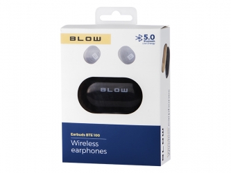 Słuchawki BLOW Earbuds BTE100 Bluetooth PowerBank czarne