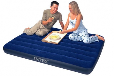 Nadmuchiwany materac łóżko dwuosobowe classic Intex 137cm x 191cm x 22cm