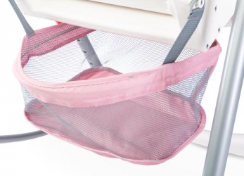 Krzesełko do karmienia leżaczek 2w1 Caretero BISTRO 2019 - różowe