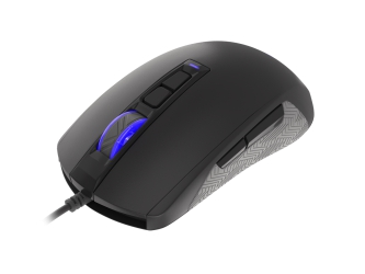 Mysz gamingowa dla graczy podświetlana z oprogramowaniem GENESIS KRYPTON 300 4000DPI RGB 