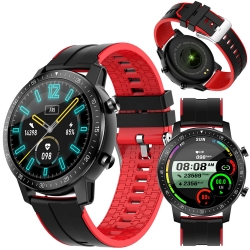 Zegarek sportowy smartwatch SENBONO S30 Full HD - czerwony