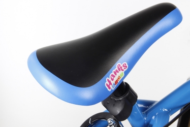Rower rowerek biegowy Hankskids Safe 12&#039;&#039; hamulec nóżka koła EVA - niebieski