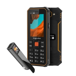 Telefon Kruger&amp;Matz IRON 3 niezniszczalny DUAL SIM bluetooth IP68 + ładowarka samochodowa z zapalniczką
