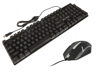 Zestaw klawiatura gamingowa podświetlana + mysz dla graczy BLOW Adrenaline TRIGGER