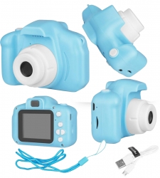 Kamera aparat dla dzieci Forever Smile SKC-100 niebieski