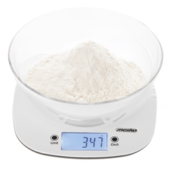 Elektroniczna waga kuchenna z misą Mesko MS 3179 - biała