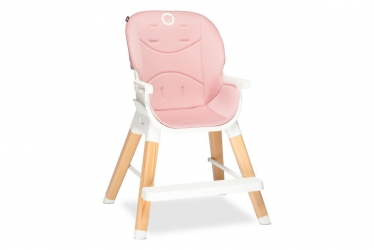 Drewniane krzesło i krzesełko do karmienia 2 w 1 Lionelo Koen