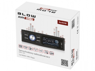 Radio samochodowe BLOW AVH-8610 MP3 USB SD MMC FM LCD AUX