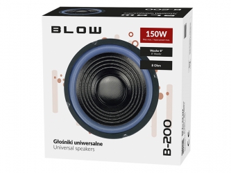 Głośnik niskotonowy uniwersalny BLOW B-200 8Ohm