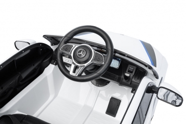 Samochód auto na akumulator Caretero Toyz Mercedes-Benz EQC 400 POLICJA akumulatorowiec + pilot - biały