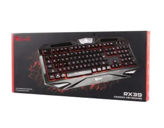 GENESIS RX39 klawiatura dla graczy z podświetleniem + słuchawki + mysz + podświetlana mata