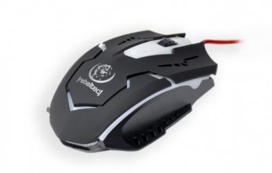 Optyczna podświetlana mysz dla graczy Rebeltec COBRA