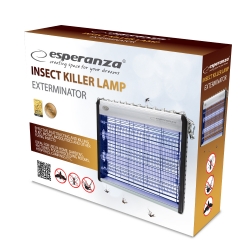 Lampa owadobójcza UV Esperanza EXTERMINATOR na muchy ćmy komary