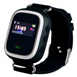 Zegarek smartwatch dla dzieci LOKALIZATOR GPS SIM SOS - czarny