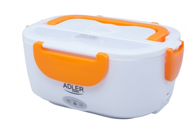Podgrzewany pojemnik na żywność do 50°C Adler AD 4474 orange