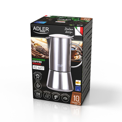 Kawiarka zaparzacz do kawy Espresso 620ml Adler AD 4417