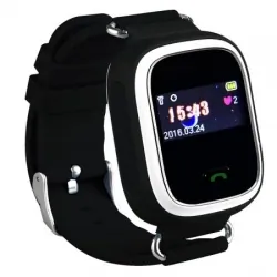Zegarek smartwatch dla dzieci LOKALIZATOR GPS SIM SOS - czarny