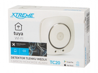 Detektor czujnik czadu XTREME TC20 230V WiFi