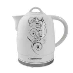 Elektryczny czajnik ceramiczny Esperanza RIBBON 1,5L