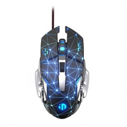 Mysz gamingowa podświetlana Inphic W20 dla graczy czarna