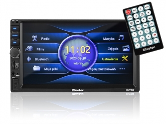 Radio samochodowe BLUETEC BC9000 2DIN 7&quot; Bluetooth MP5 AUX  microSD USB