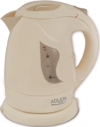 Elektryczny czajnik plastikowy Adler AD 08 1,0 L beżowy