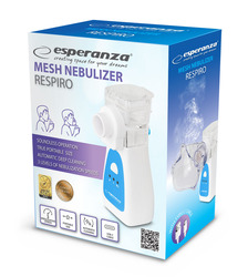 Inhalator nebulizator membranowy Esperanza RESPIRO astma alergia katar