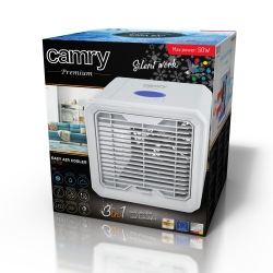 Klimator Easy Air Cooler Camry CR7321 3w1 chłodzi oczyszcza i nawilża powietrze