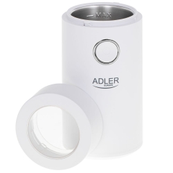 Młynek do kawy Adler AD 4446ws biały/srebrny