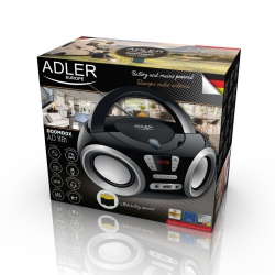 Radio Boombox Adler AD 1181  CD-MP3 USB