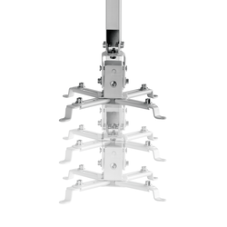 Uchwyt ścienny do projektora multimedialnego Cabletech do 20kg - srebrny