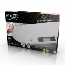 Elektroniczna waga dziecięca dla niemowląt Adler AD 8139