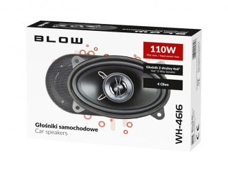 Komplet 2-drożnych głośników samochodowych BLOW WH-4616 4x6&quot; 4 Ohm
