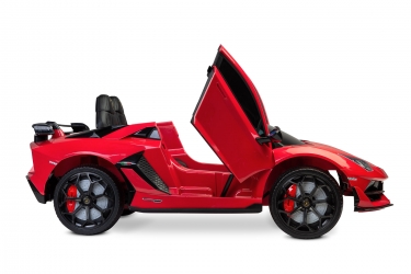 Samochód auto na akumulator Caretero Toyz Lamborghini Aventador SVJ akumulatorowiec + pilot zdalnego sterowania - czerwony