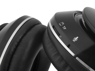 Bezprzewodowe słuchawki nauszne Kruger&amp;Matz model Street BT kolor czarny